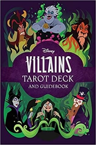 Disney Villains Tarot Deck and Guidebook Movie Tarot Deck Pop Culture Tarot фото книги