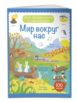 Мир вокруг нас (с наклейками) фото книги