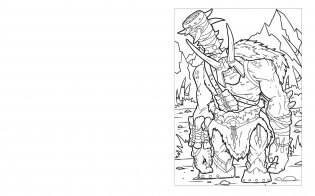 Fantasy Colouring Book фото книги 4