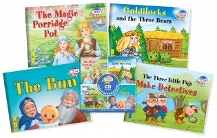 Сборник сказок. Уровень 2 (комплект из 4 книг) (+ CD-ROM; количество томов: 4) фото книги 2