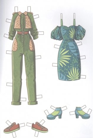 Бумажные куколки. Стильняшки фото книги 3