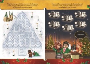 Lego Harry Potter: Magical Christmas (with Harry Potter Minifigure and Festive Mini-Builds) фото книги 2