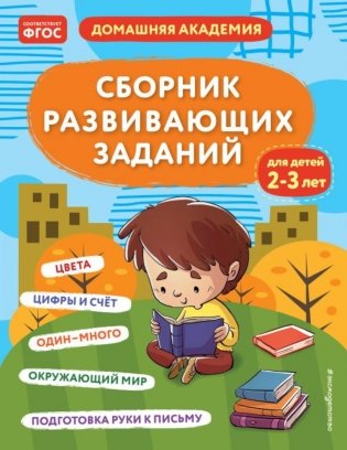 Сборник развивающих заданий для детей 2-3 лет фото книги