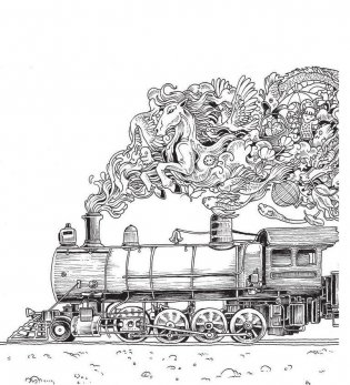 Метаморфозы. Экстремальные раскраски фото книги 8