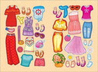 Наряди куклу. В гости к подружке фото книги 3