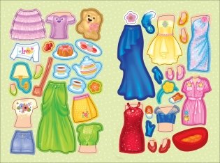 Наряди куклу. В гости к подружке фото книги 2