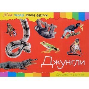 Моя первая книга фактов. Джунгли фото книги
