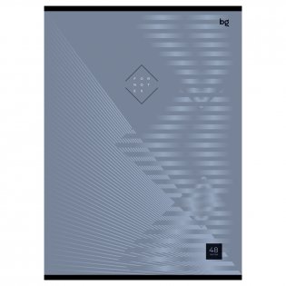 Тетрадь 48 л., А4, клетка BG Monocolor. For notes. Арт. Т4ск48 63252 фото книги 5