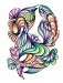 Creative Haven Calm Coloring Book фото книги маленькое 3