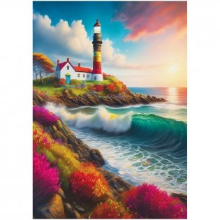 Пазл 260 эл. ТРИ СОВЫ "Вечерний маяк" фото книги 2