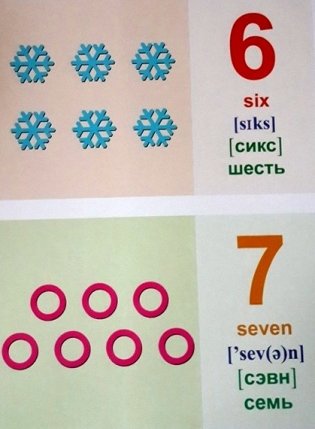 Обучающие карточки. Цифры и счёт фото книги 2