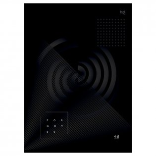 Тетрадь 48 л., А4, клетка BG Monocolor. For notes. Арт. Т4ск48 63252 фото книги 4