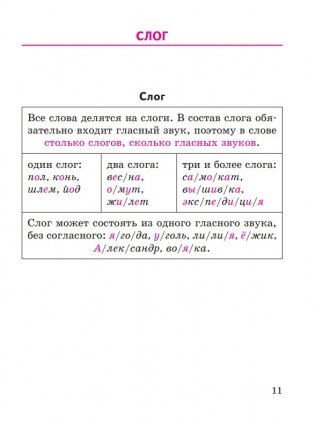 Русский язык в таблицах и схемах с мини-тестами: курс начальной школы фото книги 14