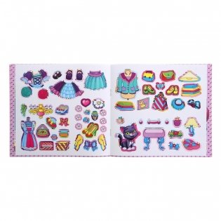 Книжка с наклейками "Черничка" фото книги 3