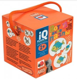 Вот такие пазлы. Для самых маленьких. 2+ фото книги