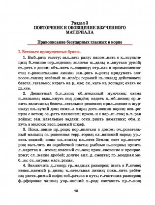 Русский язык. Тренажёр по орфографии и пунктуации. 6 класс фото книги 7
