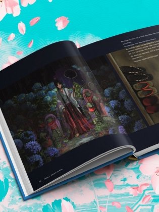 Одинокое божество из деревни зверей. Артбук Tsukku фото книги 6