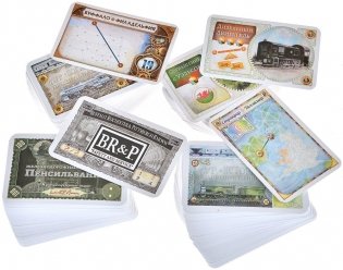 Ticket to Ride : Великобритания и Пенсильвания фото книги 8