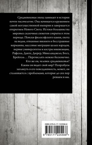 Средневековье фото книги 2