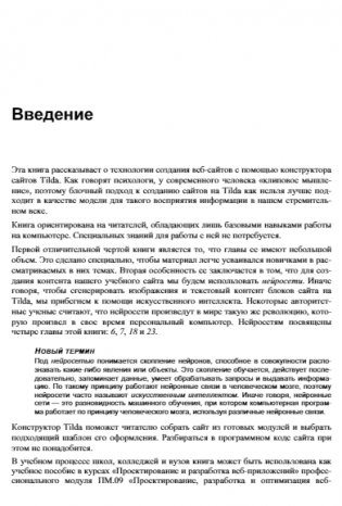 Создание сайтов на Tilda с использованием искусственного интеллекта. Самоучитель фото книги 12