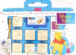 Набор штампов в портфельчике "Винни Пух" фото книги