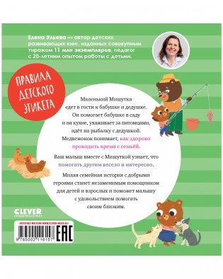 Сказки для детей. Мишутка в гостях у бабушки и дедушки фото книги 14