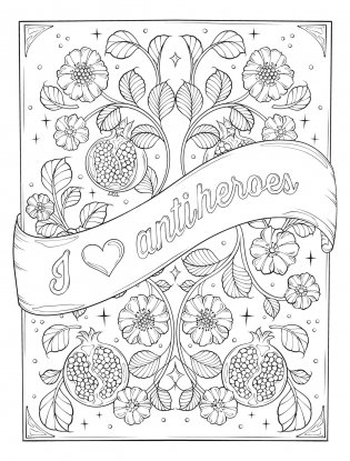 Romantasy: A Coloring Book фото книги 8