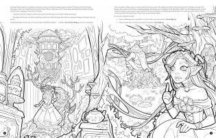 Critical Role: Fearne Calloway's Fey Fantasy: A Coloring Adventure фото книги 5