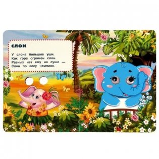 Зоопарк. Книжка с глазками фото книги 3