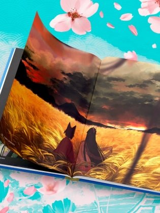 Одинокое божество из деревни зверей. Артбук Tsukku фото книги 8