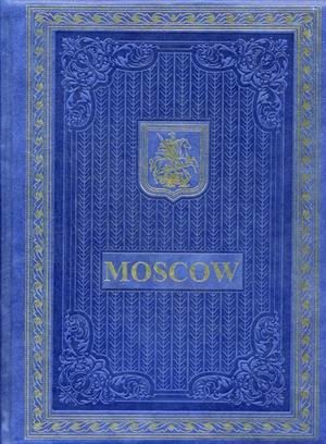 Москва. Альбом на английском языке (кожаный переплет, золотой обрез) фото книги