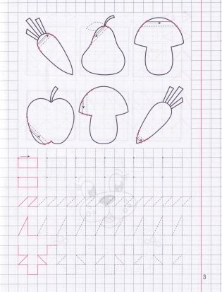 Мои первые прописи. Упражнения для укрепления руки фото книги 4