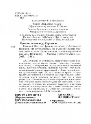 Евгений Онегин фото книги 4
