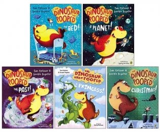 Dinosaur that Pooped Series 5 Books Collection Set (количество томов: 5) фото книги
