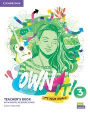 Own it! Level 3. Teacher's Book with Digital Resource Pack фото книги