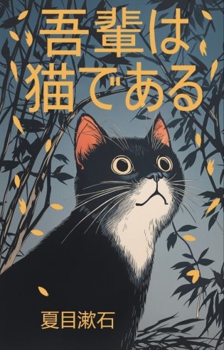 Wagahai wa neko de aru = Ваш покорный слуга кот фото книги
