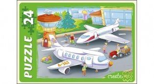 Макси-пазл "Аэропорт", 24 элемента фото книги
