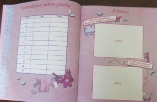 Альбом для фото и записей "Наша доченька" фото книги 4