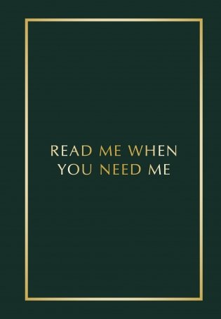 Блокнот с подсказками для писем любимому человеку. Read Me When You Need Me. Напишите, упакуйте, подарите! фото книги
