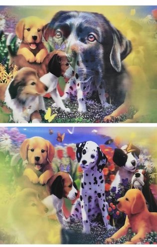 Комплект 3D картин. Набор из 4 штук фото книги 3