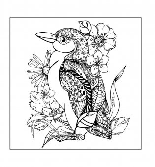 Пингвины. Рисунки для медитаций фото книги 6