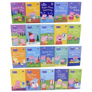 Peppa Pig: Bedtime Box of Books (количество томов: 20) фото книги 4