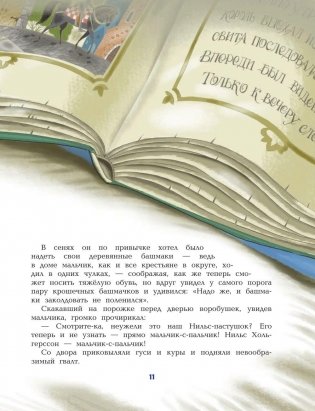 Путешествие Нильса с дикими гусями фото книги 9