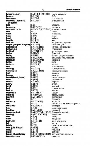Англо-русский русско-английский словарь с произношением фото книги 10