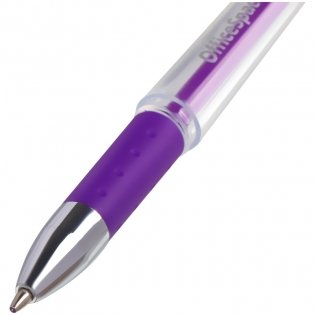 Набор гелевых ручек OfficeSpace "A-Gel" 06цв., 0,5мм, грип, европодвес фото книги 4