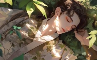 Кардхолдер. Маньхуа. Спящий принц (в форме книжки, 215х65 мм) фото книги