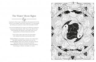 Luna Colouring : Embrace the Magic of the Moon фото книги 2