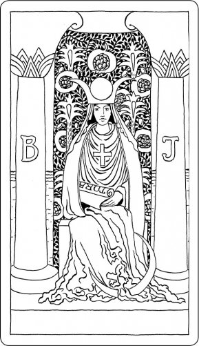 Таро Уэйта в контурах. 78 карт для раскрашивания и медитации фото книги 4