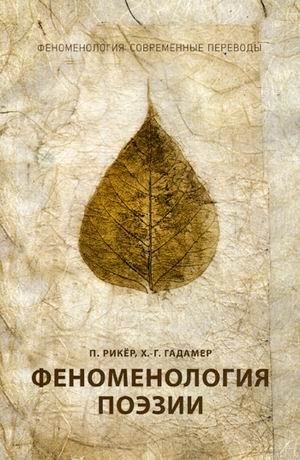 Феноменология поэзии фото книги