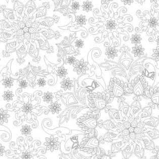 Арт-терапия. Индийские мотивы. 70 рисунков для раскрашивания и снятия стресса фото книги 5